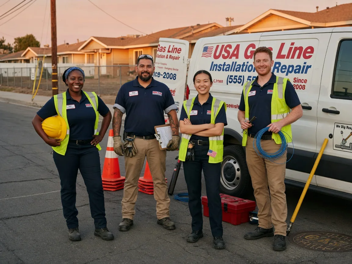 Gas Line Installation company in Booneville, MS